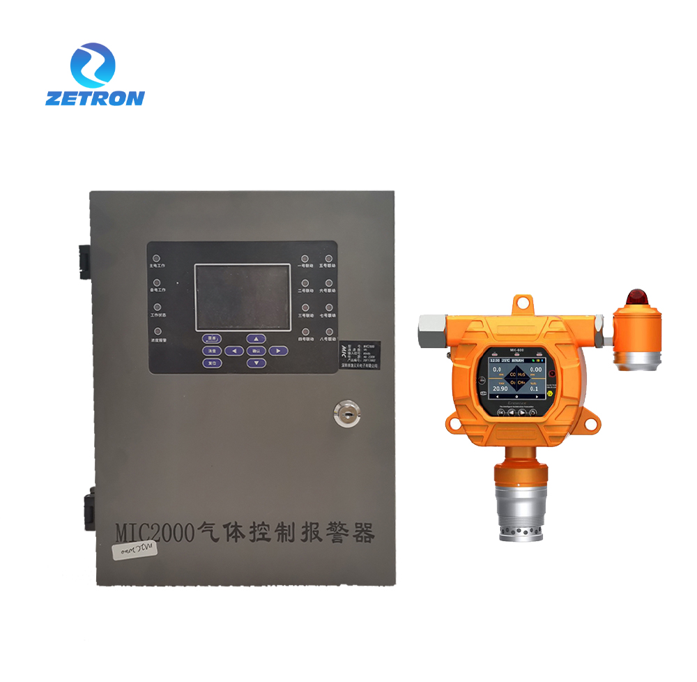 Zetron MIC2000 Gas Alarm Controller Gas Detection System