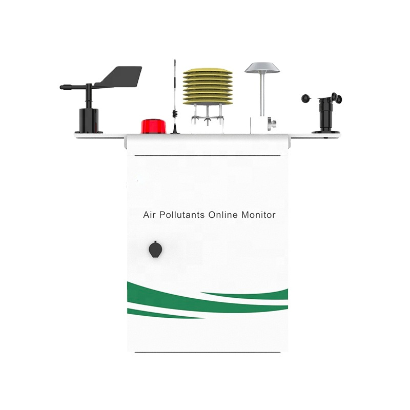 MS800A VOC /O3/ CO/ SO2/ PM2.5/ PM10 Air Quality Monitoring Station