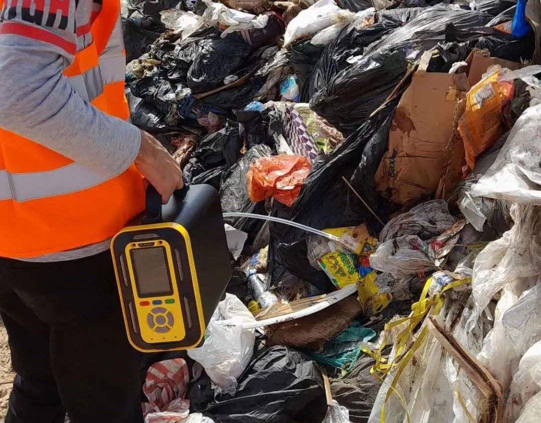 Zetron Tech Gas Detector to Detect Gas Emissions in Oman Landfill